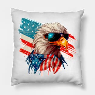 Cool American Eagle #3 Pillow