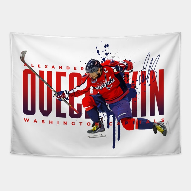 Alexander Ovechkin Tapestry by Juantamad