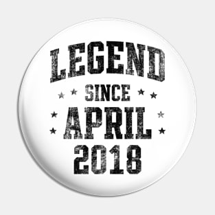 Legend since April 2018 Pin