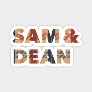 Sam & Dean Magnet