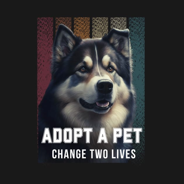 Adopt a pet - Change two lives by Something Clever