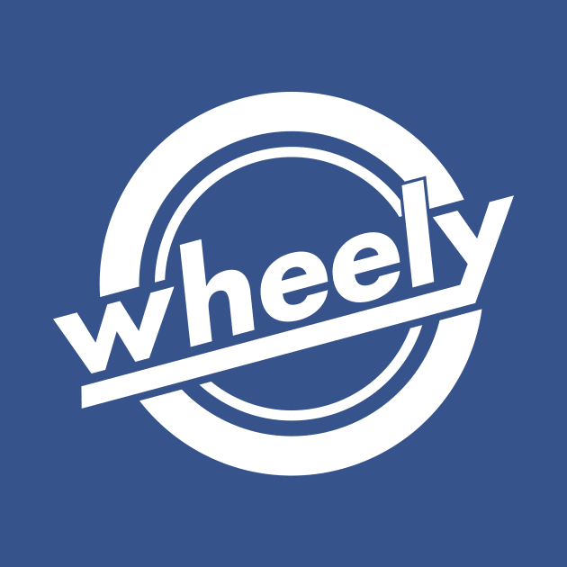 Wheely Logo White, Front by Wheely