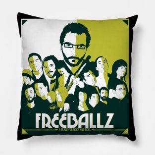Freeballz Family Portrait Pillow