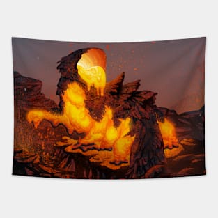 Volcano Tapestry