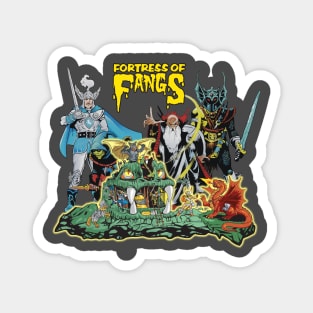 Fortress Of Fangs Magnet