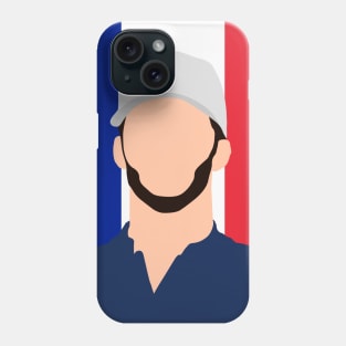 Pierre Gasly Face Art - Flag Edition Phone Case