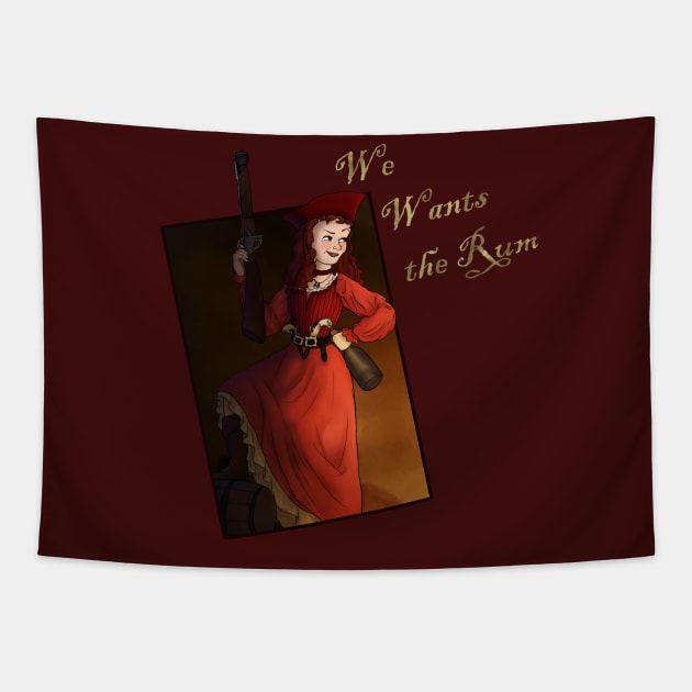 We Wants the Rum Tapestry by ToyboyFan