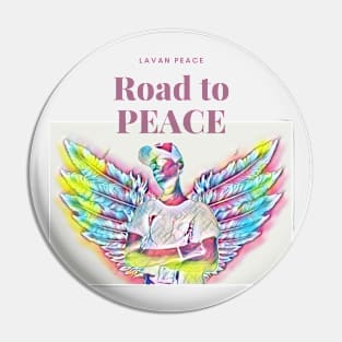 LAVAN PEACE "ROAD TO PEACE" Pin