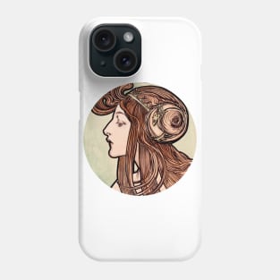 Vintage art portrait Phone Case