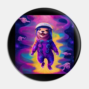 Otter space Pin