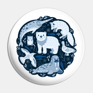 Arctic nature Pin