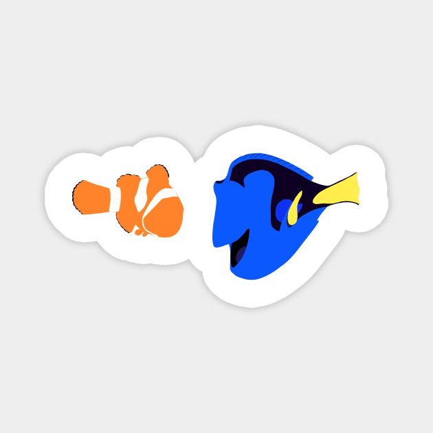 Fishy Friends Magnet by maliarosburg