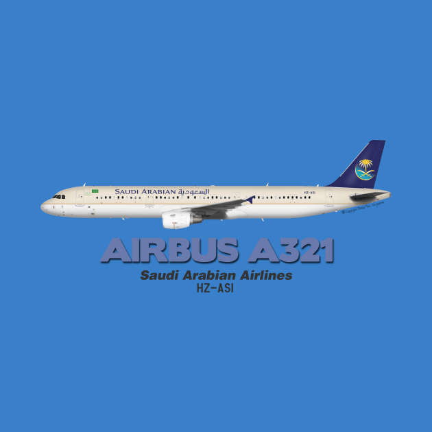 Airbus A321 - Saudi Arabian Airlines by TheArtofFlying