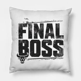 Final Boss Pillow