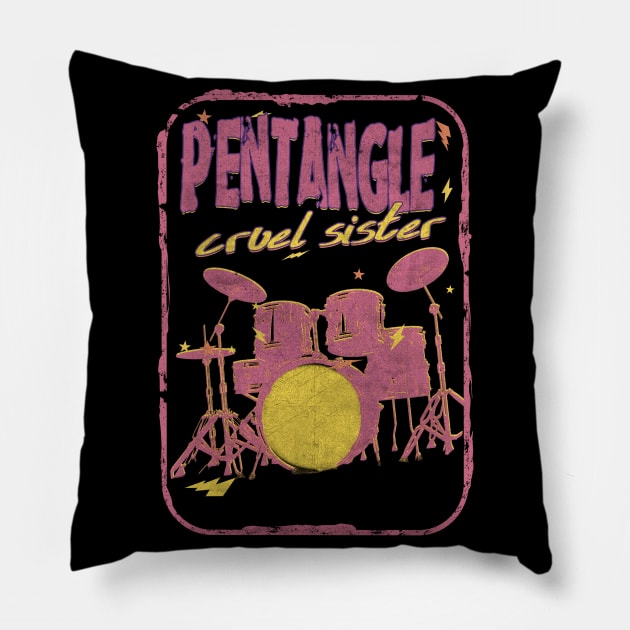 Pentangle Cruel Sister Pillow by Billybenn