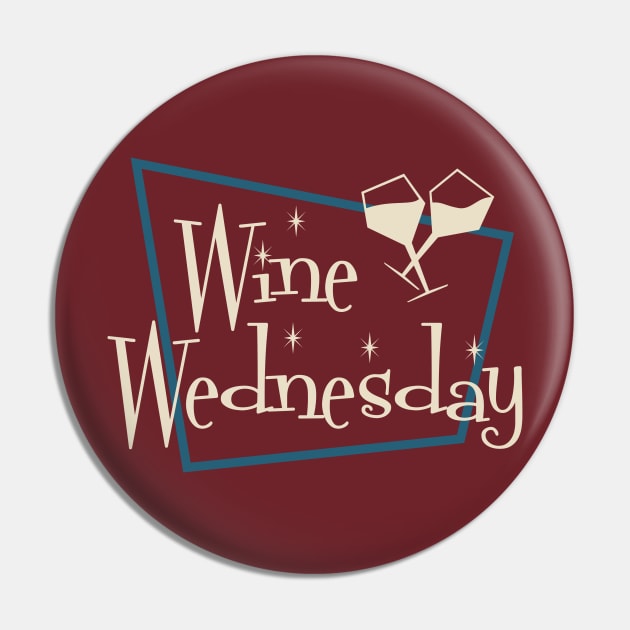 Wine Wednesday - White Wine Pin by mrcheezypop