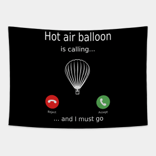 hot air balloon Tapestry