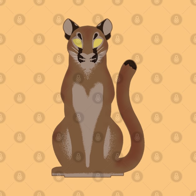 Minimalist Cougar by ZTheCrazed