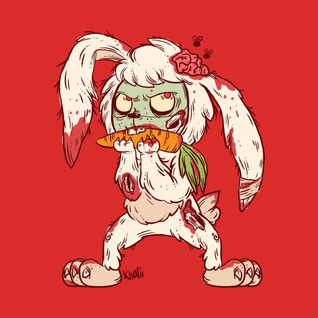 Little RabbitBoy-Zombie by Khatii