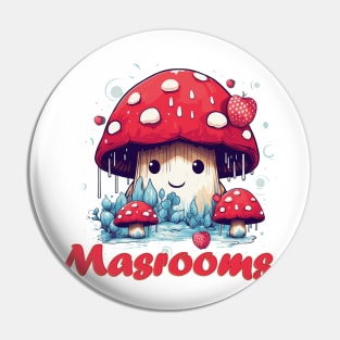 Enoki mushrooms Pin