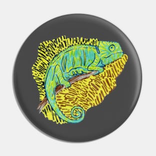 chameleon is not alone Pin
