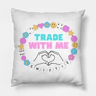 Trade With Me Swiftie Friendship Bracelets Pillow