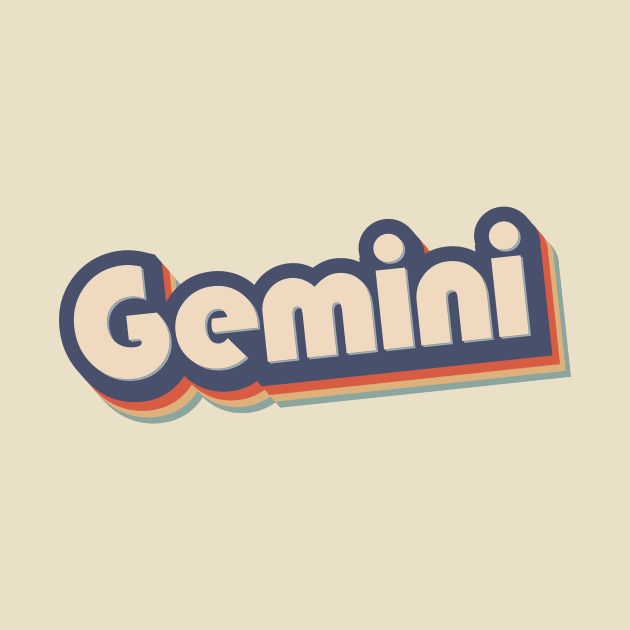 Gemini Retro '70s by kamagib@yahoo.com