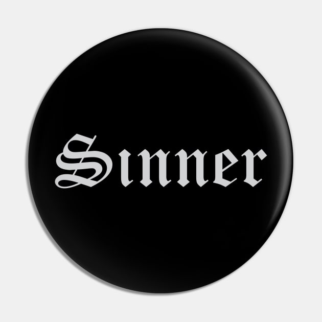 Sinner Pin by BlackRavenOath