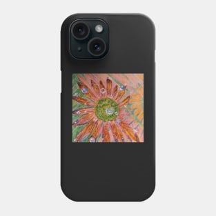 Flower and dew drops Phone Case
