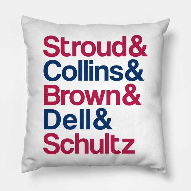 Houston Texans 2023 Playoffs Run! Pillow by BooTeeQue