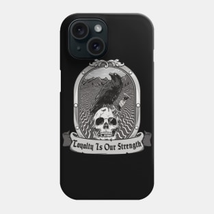 Blood Song Raven's Shadow Loyalty Is Our Strength Phone Case