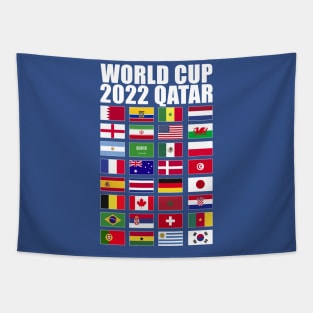 World Cup Flag Team Tapestry