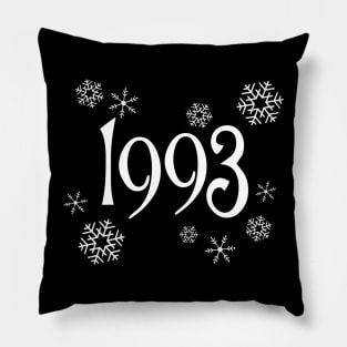 Creepy "1993" Christmas Pillow