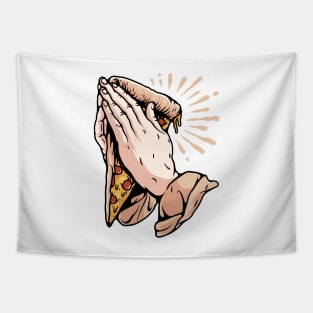 Pray for Pizza Tapestry