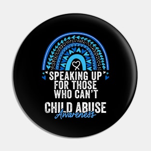 Child Abuse Prevention Awareness Month Blue Ribbon gift idea Pin