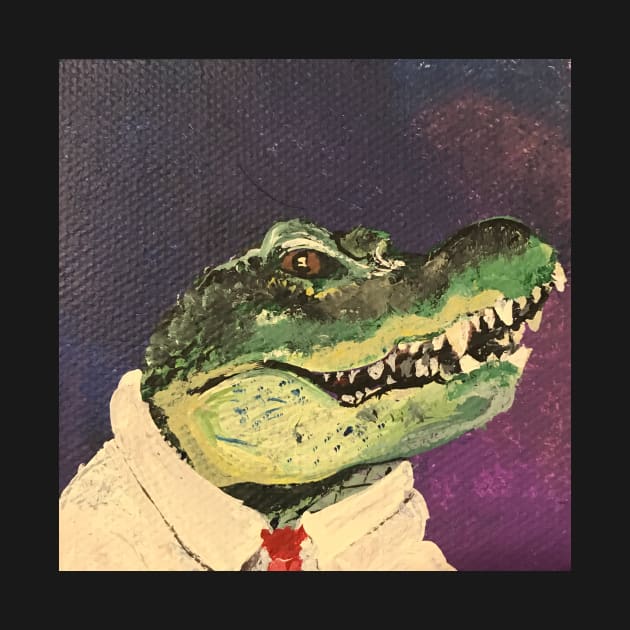 Crocodile of note by jpat6000