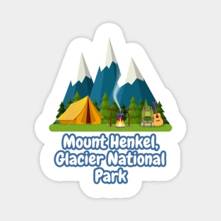 Mount Henkel, Glacier National Park Magnet