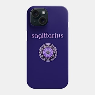 Sagittarius Zodiac Sign, Sagittarian, Horoscope, Astrology Phone Case