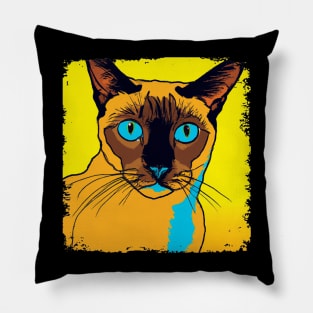 Tonkinese Pop Art - Cat Lover Gift Pillow