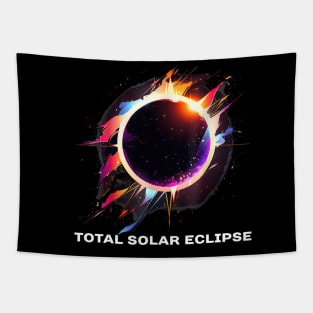 Total Solar Eclipse Astrology Celestial Astronomy Lovers Tapestry