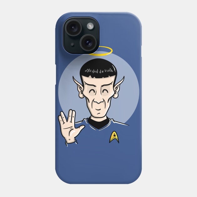 Mr. Spock Phone Case by mebzart