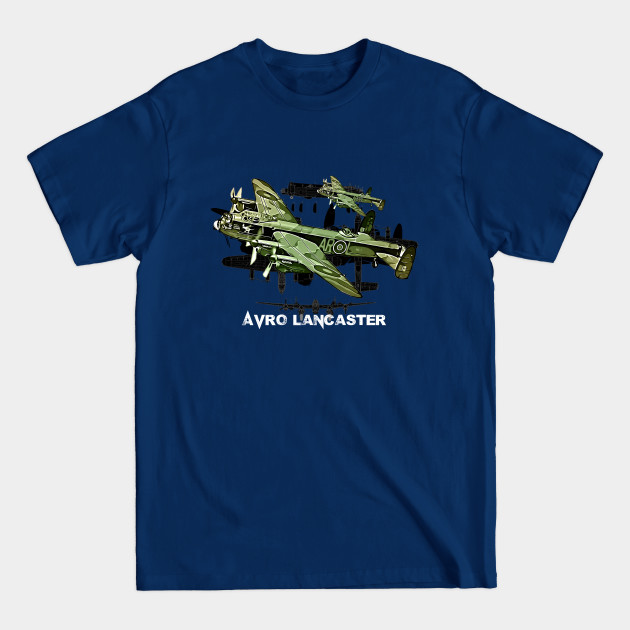 Disover Avro Lancaster warplane - Avro Lancaster Bomber - T-Shirt