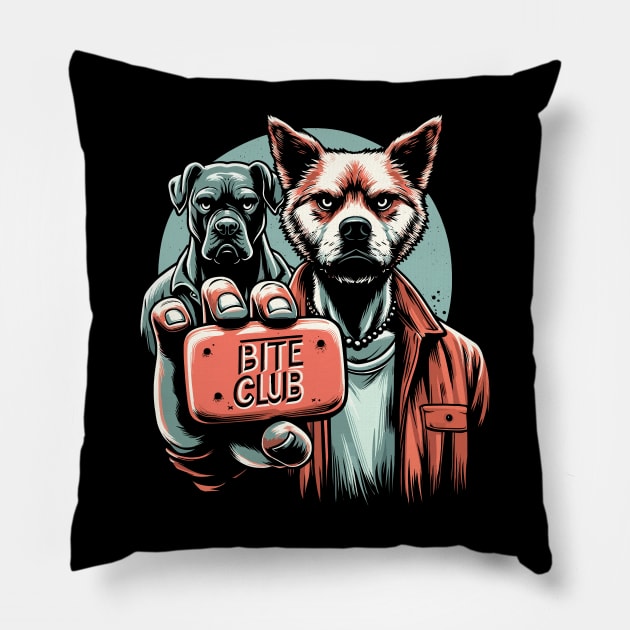 Bite Club Pillow by Lima's