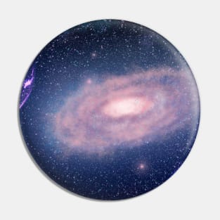 Star galaxy Pin