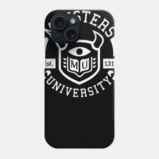 White Monster University Phone Case