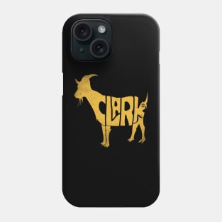 clark goat distressed Phone Case