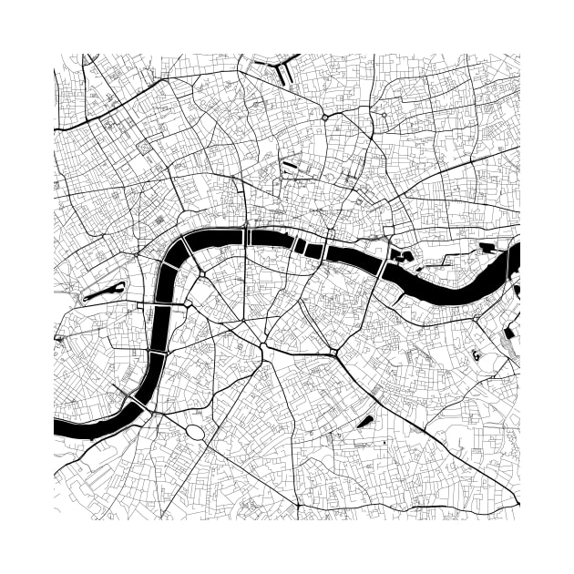 London Map City Map Poster Black and White, Great Britain England Europe Gift Printable, Modern Map Decor for Office Home Living Room, Map Art, Map Gifts by 44spaces