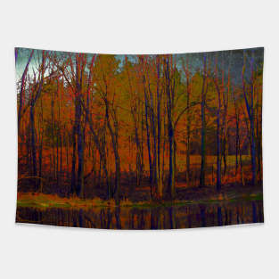 Autumnal Reflections Tapestry