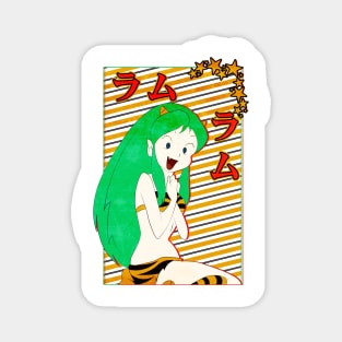 Lum invader Magnet