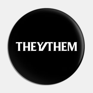 They Them Pronoun Pin